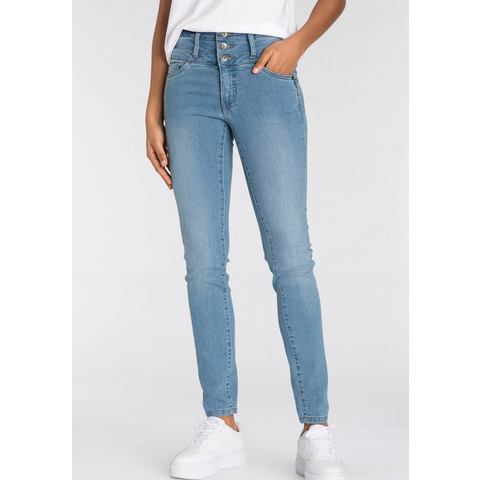 Arizona Slim-fit-Jeans "mit extra breitem Bund"