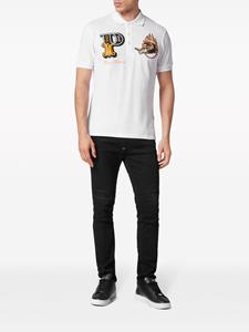 Philipp Plein Katoenen poloshirt - Wit