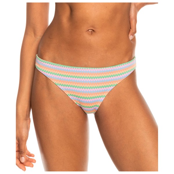 Roxy  Women's Wavy Stripe Moderate Bottom - Bikinitop, oranje