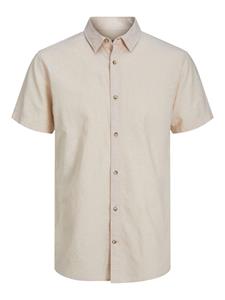 Jack and Jones Jjesummer Linen Blend Shirt Ss Sn