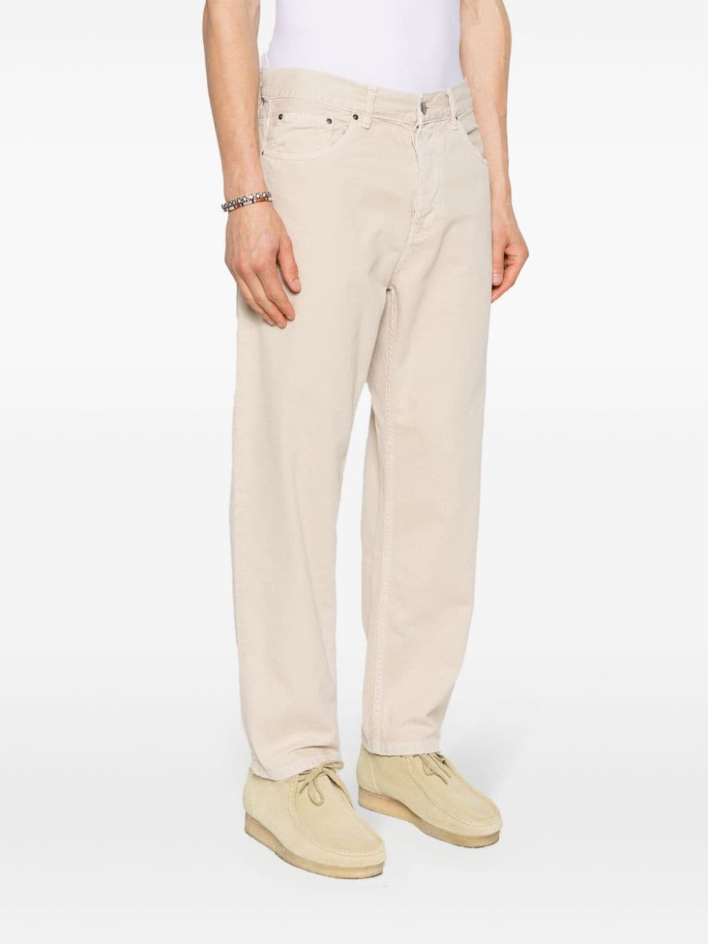Carhartt WIP Newel mid-rise tapered jeans - Beige