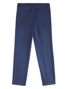 Fay cotton-blend chino trousers - Blauw