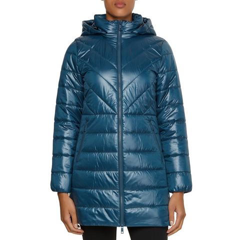 Calvin Klein Gewatteerde jas ESSENTIAL RECYCLED PADDED COAT met stijlvolle  branding