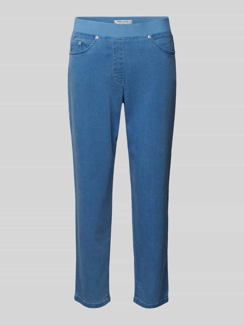 Raphaela By Brax Slim fit jeans met verkort model, model 'Pamina'