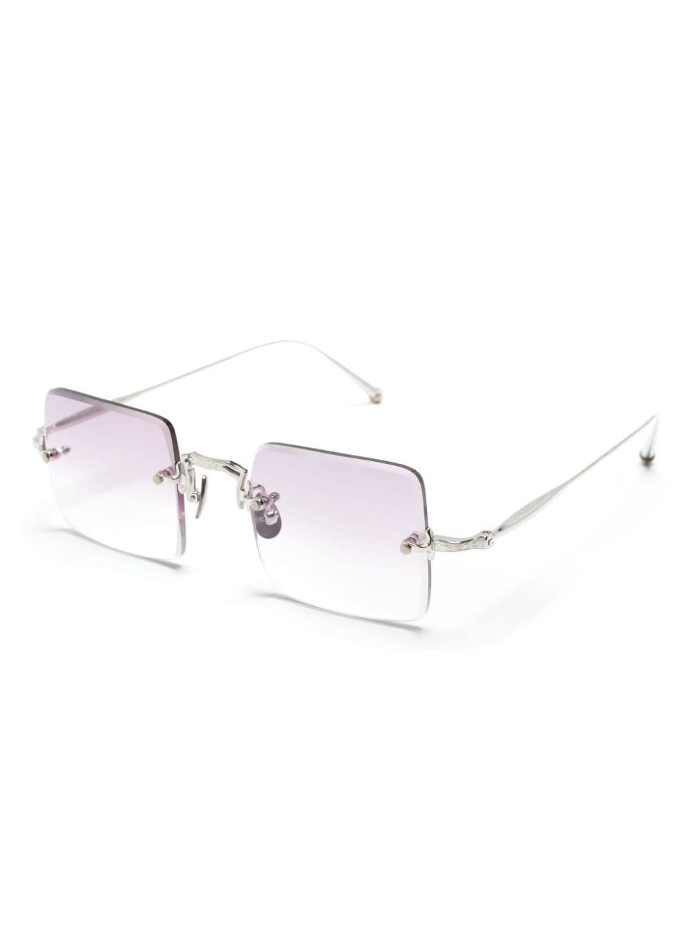 Matsuda M5001 zonnebril met vierkant montuur - Zilver