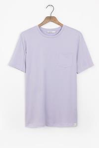 Sissy-Boy Lavendel T-shirt Met Borstzak