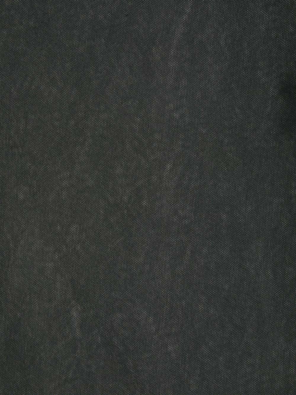 Carine Gilson Sjaal met kant - Zwart