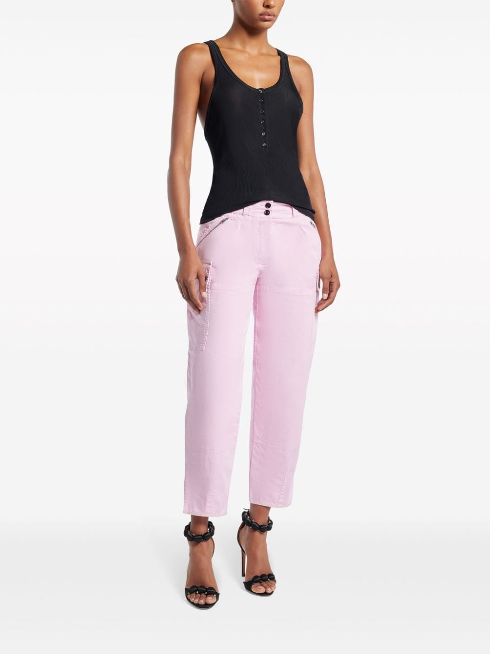 TOM FORD tapered cargo trousers - Roze