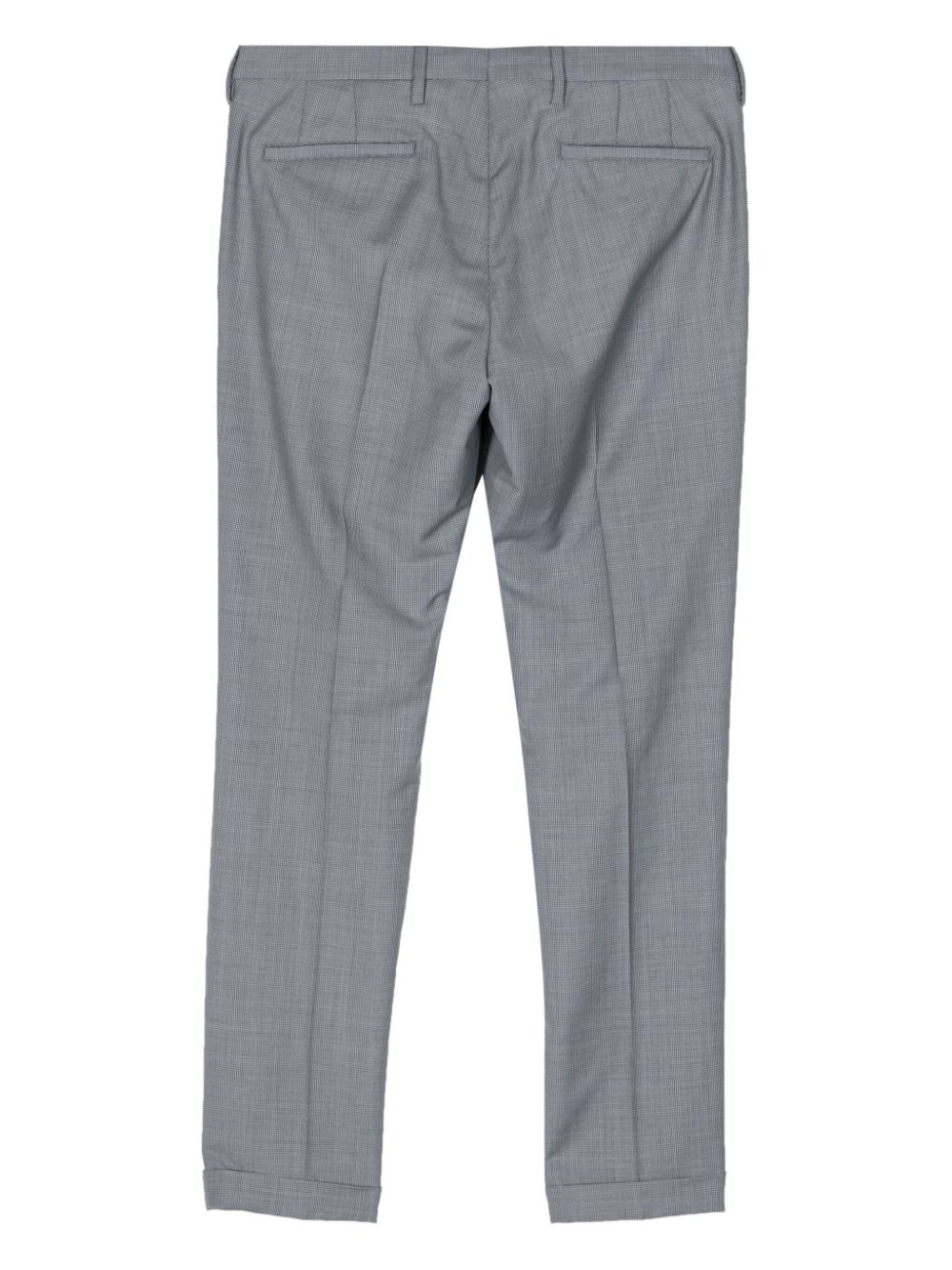 Paul Smith mélange-effect tailored trousers - Blauw