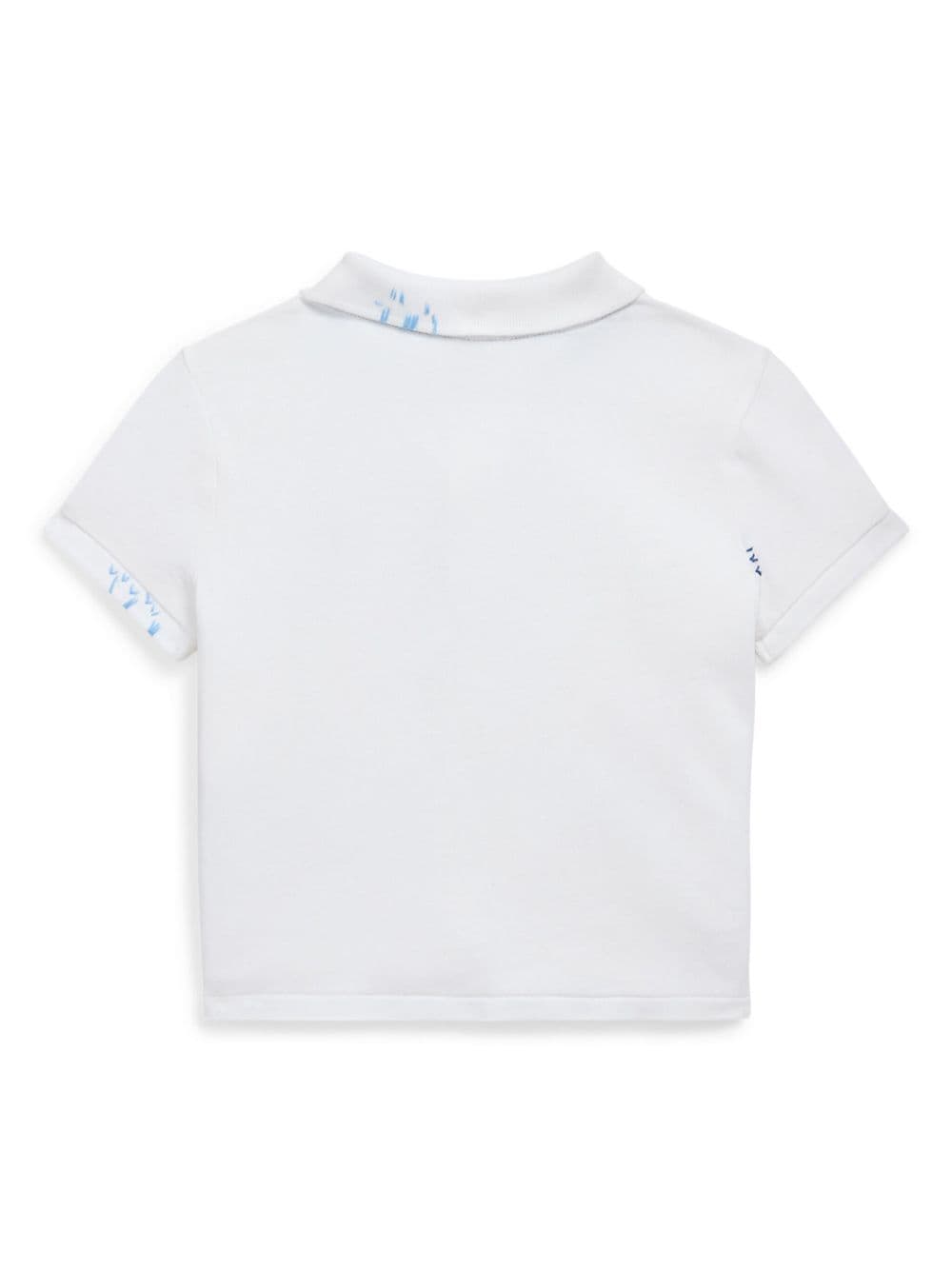 Ralph Lauren Kids logo-embroidered polo shirt - Wit