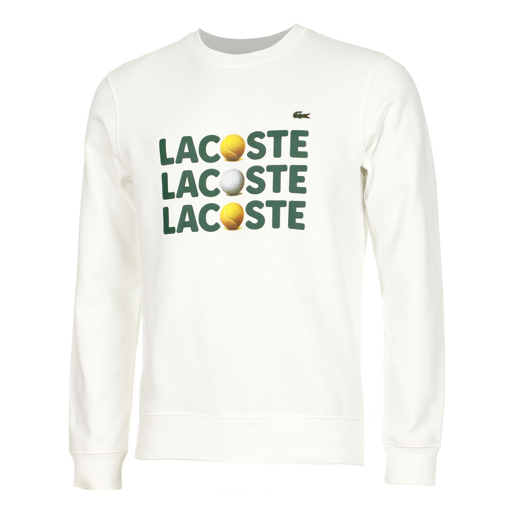Lacoste Vintage Ad Loopback Cotton-Jersey Sweatshirt - L