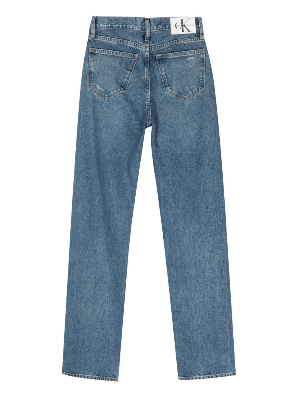 Calvin Klein Jeans Straight jeans - Blauw