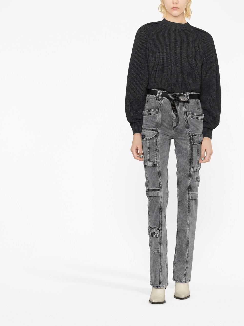 ISABEL MARANT Straight jeans - Grijs