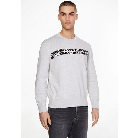 Tommy Jeans Strickpullover TJM TOMMY TAPE SWEATER