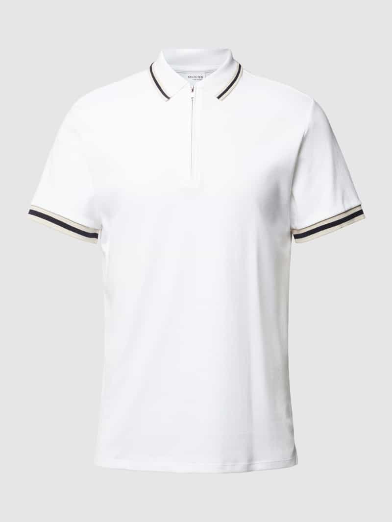 Selected Homme Slim fit poloshirt met labeldetail, model 'TOULOUSE'