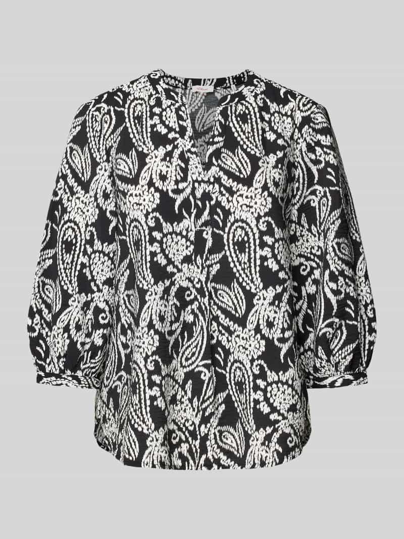 S.Oliver RED LABEL Blouse met paisleymotief