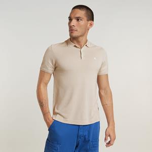 G-Star RAW Knitted Polo - Wit - Heren