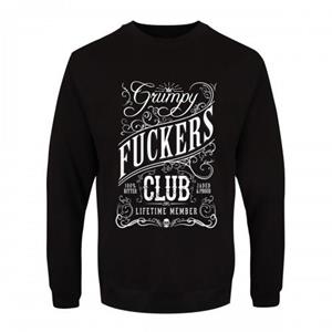 Grindstore Heren Grumpy Fuckers Club Sweatshirt