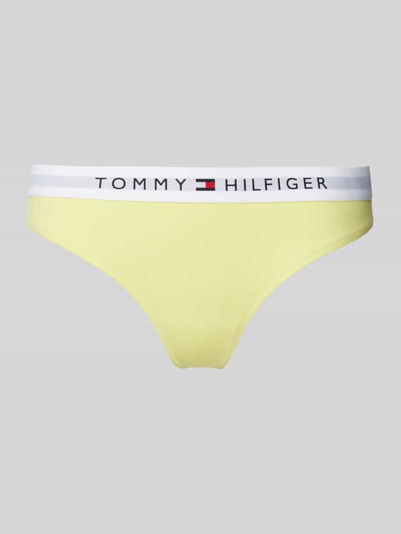 Tommy Hilfiger String met elastische band en labeldetail