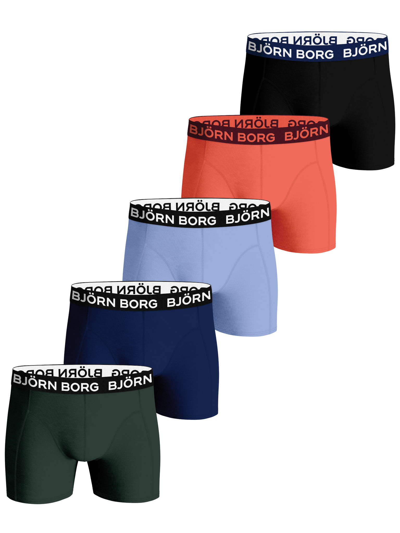Bjorn Borg 5-Pack jongens boxershorts - 10003035
