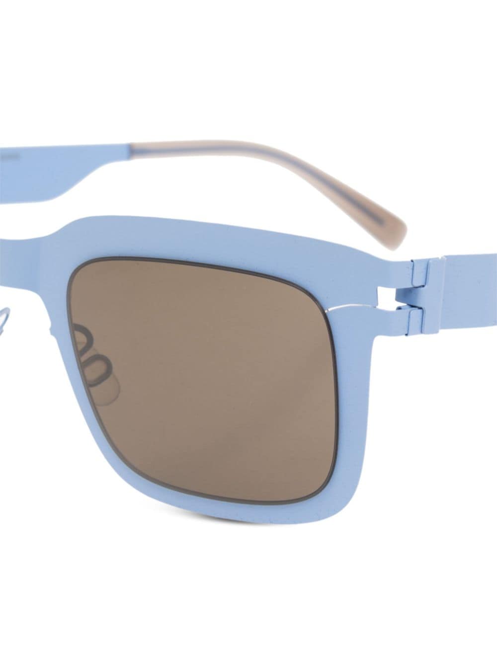 Mykita Norfolk square-frame sunglasses - Blauw