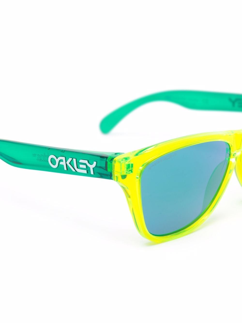 Oakley Zonnebril met tweekleurig montuur - Groen