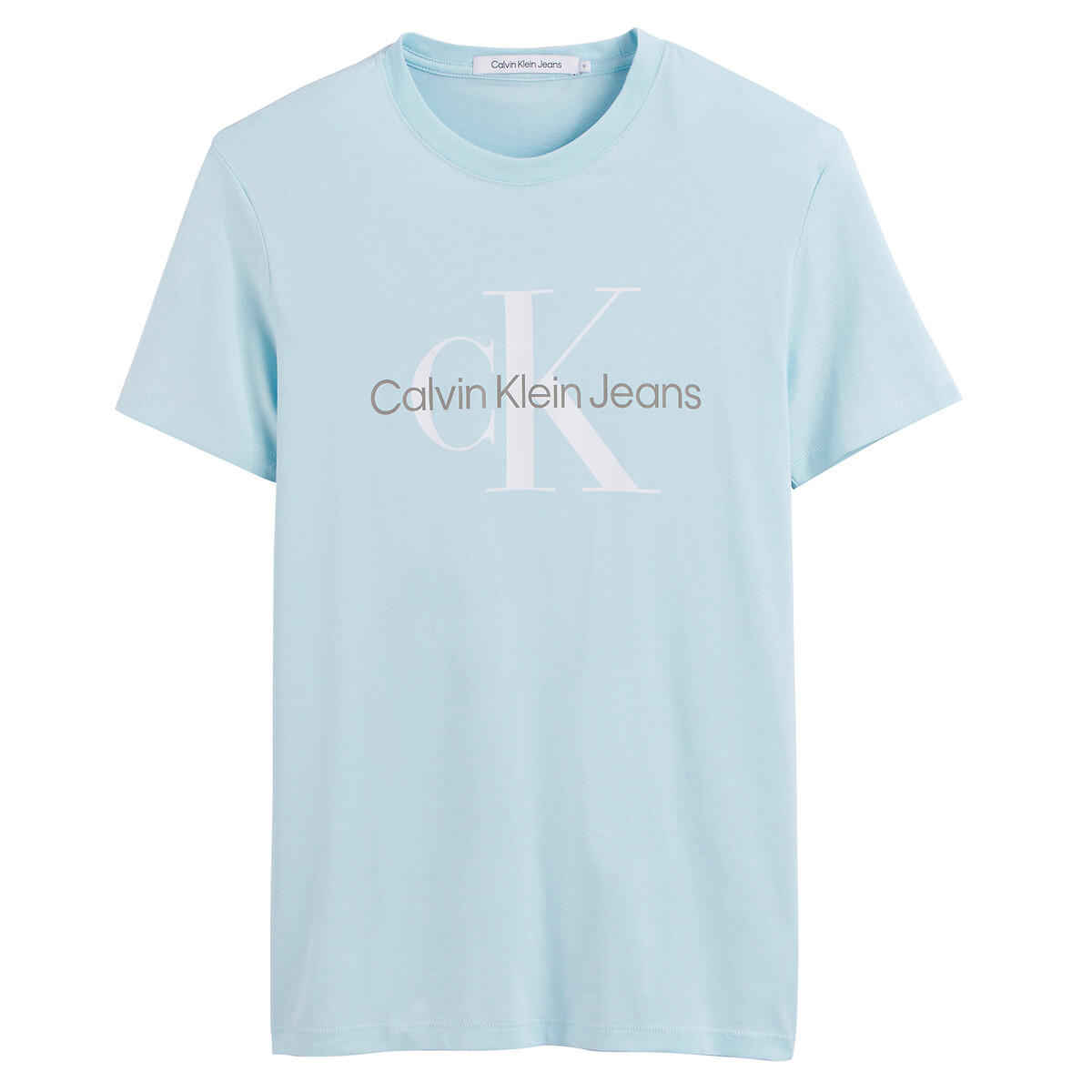 CALVIN KLEIN JEANS T-shirt met ronde hals en motief vooraan