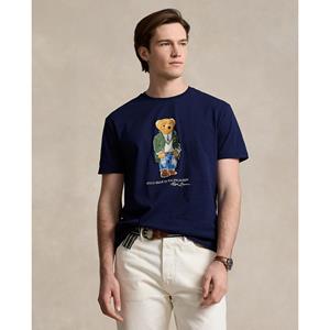 Polo Ralph Lauren Classic-Fit Jersey-T-Shirt mit Polo Bear - Newport Navy - L