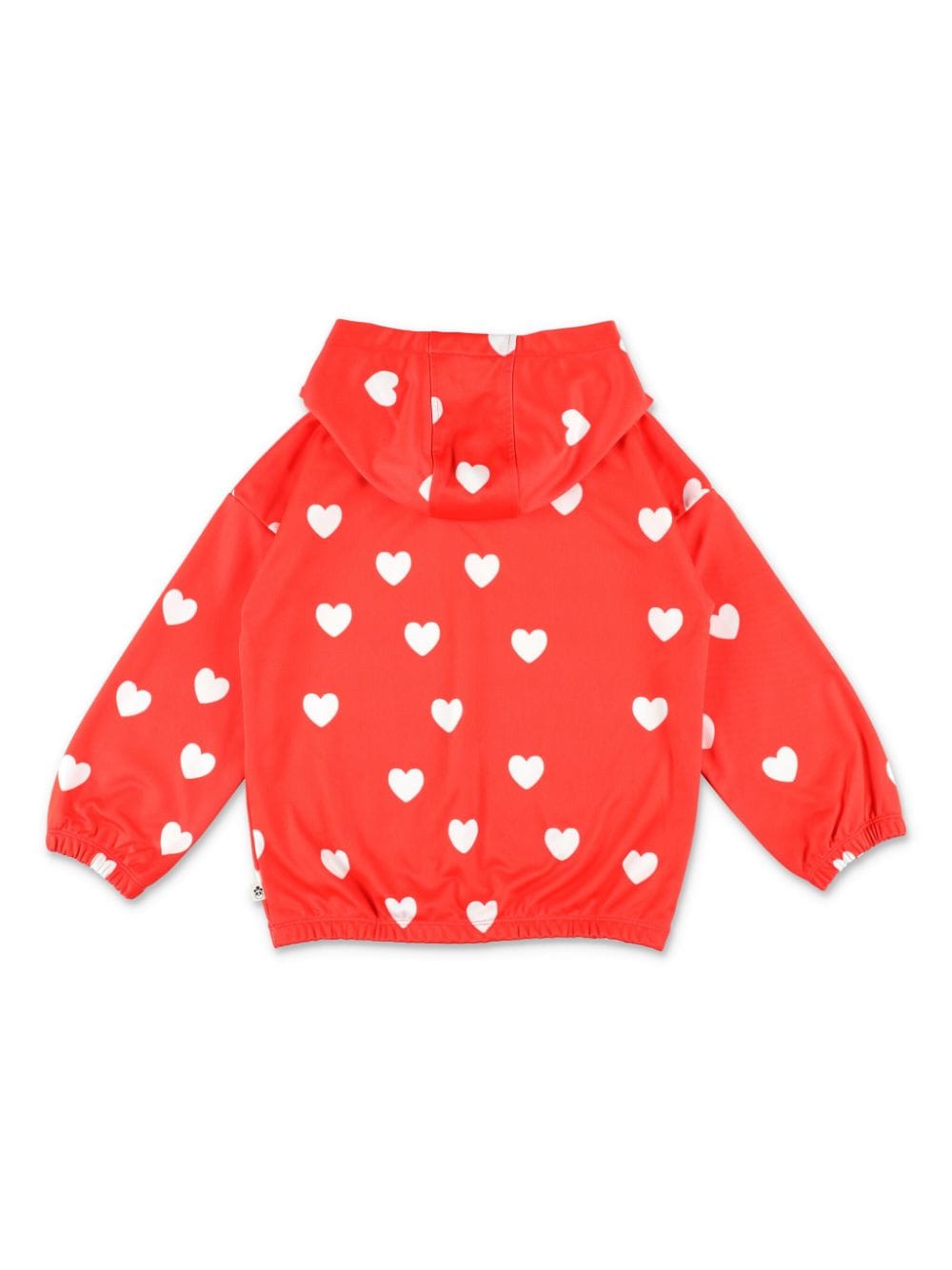 Mini Rodini Hearts drop shoulder hoodie - Oranje
