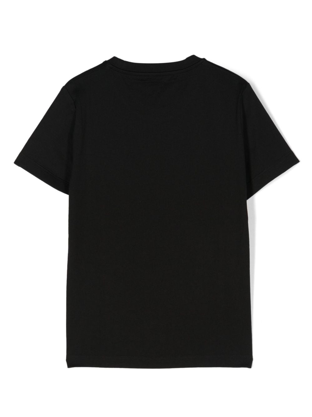 Versace Kids T-shirt met Medusa-borduurwerk - Zwart