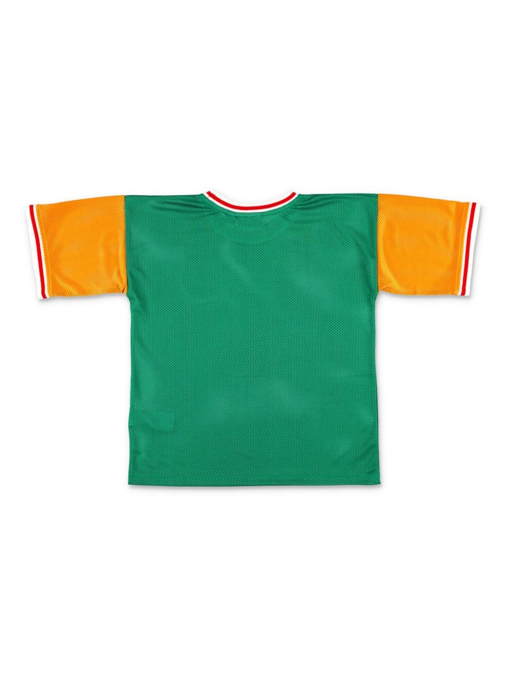 Mini Rodini Basketball mesh T-shirt - Groen
