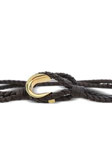 Bottega Veneta Coaxial Intrecciato belt - Bruin