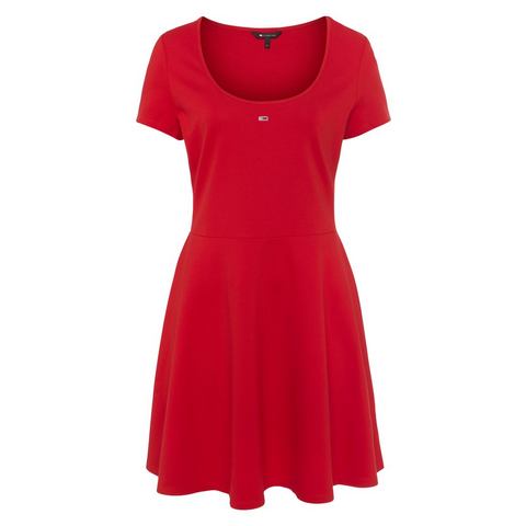 Tommy Jeans Blusenkleid "TJW SS FIT & FLARE DRESS EXT"
