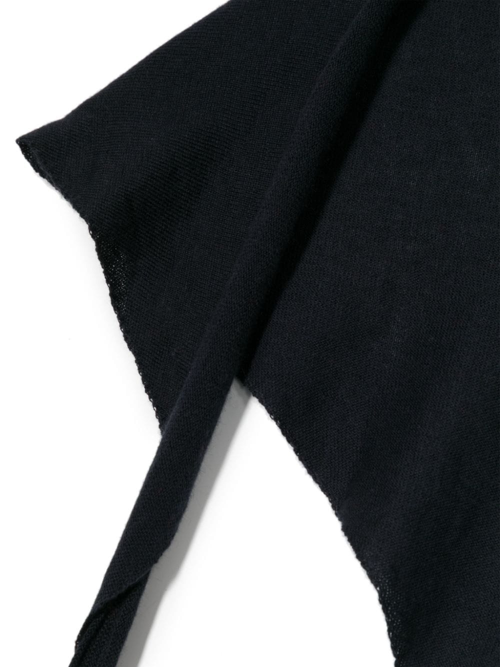 GOODIOUS Supima sjaal van kasjmier-katoenblend - Zwart