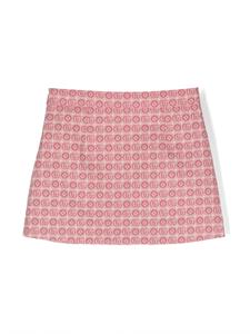 Gucci Kids Rok met GG-jacquard - Roze