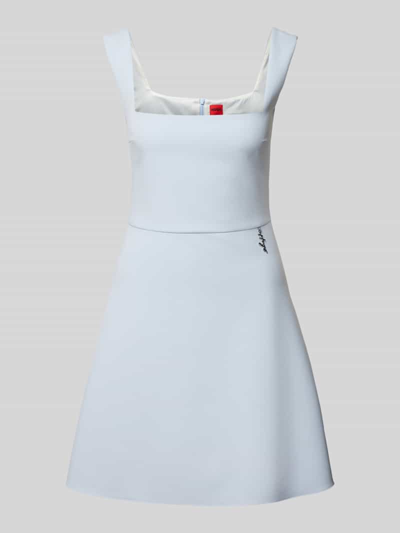 HUGO Mini-jurk met viscose, model 'Kasanka'