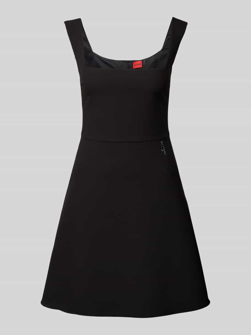 HUGO Mini-jurk met viscose, model 'Kasanka'