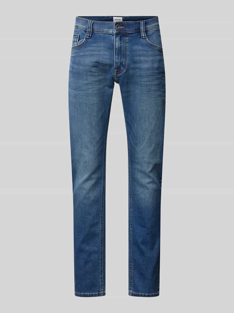 Mustang Slim fit jeans met labelpatch, model 'OREGON'