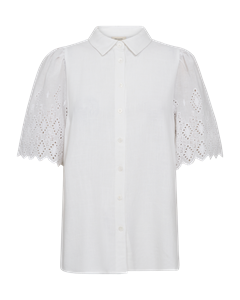 FreeQuent  Wit Blouse linnen broderie 