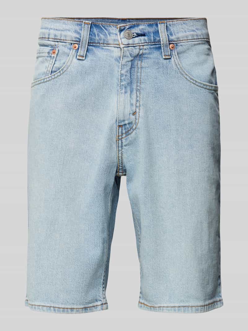 Levis Korte regular fit jeans met knoopsluiting