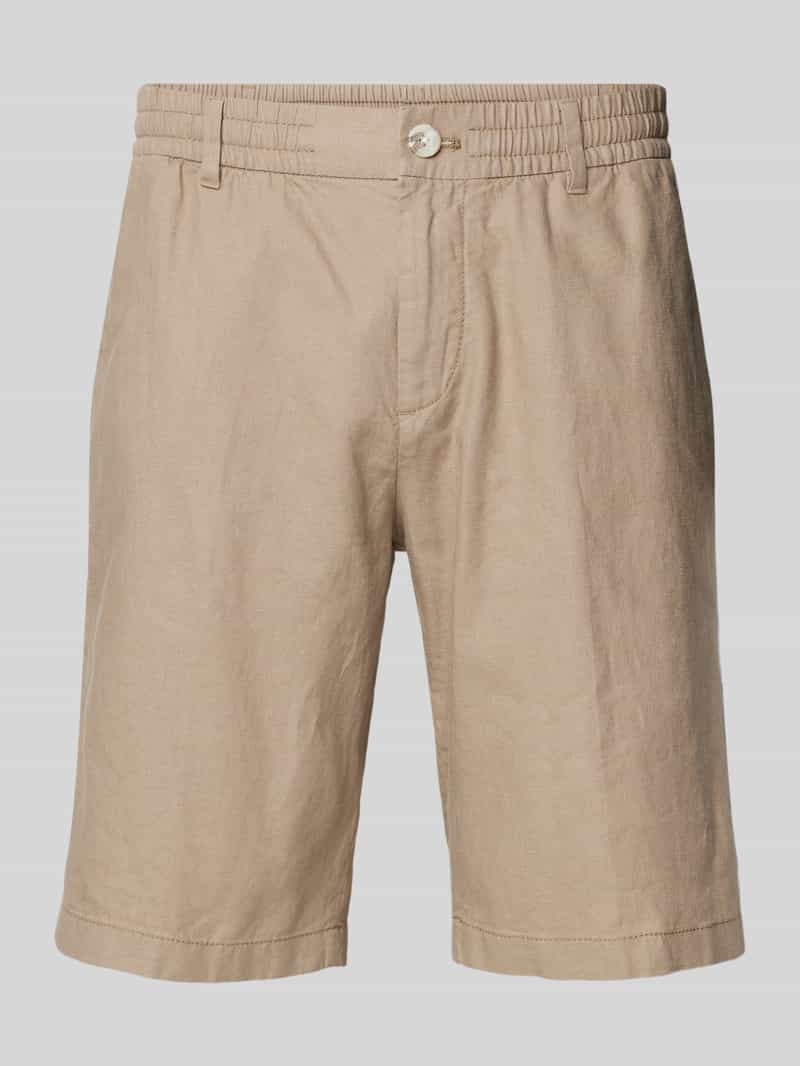 TOM TAILOR Denim Bermudas regular linen shorts