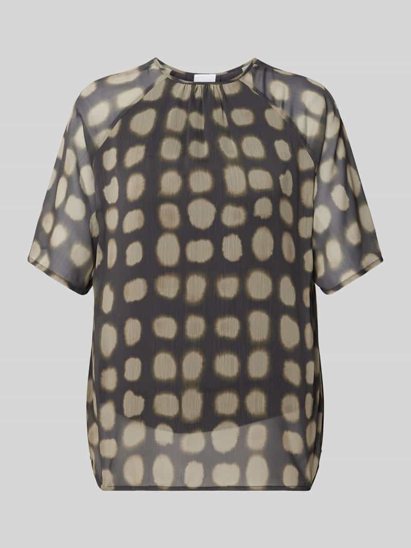 Jake*s Collection Blouseshirt met all-over motief