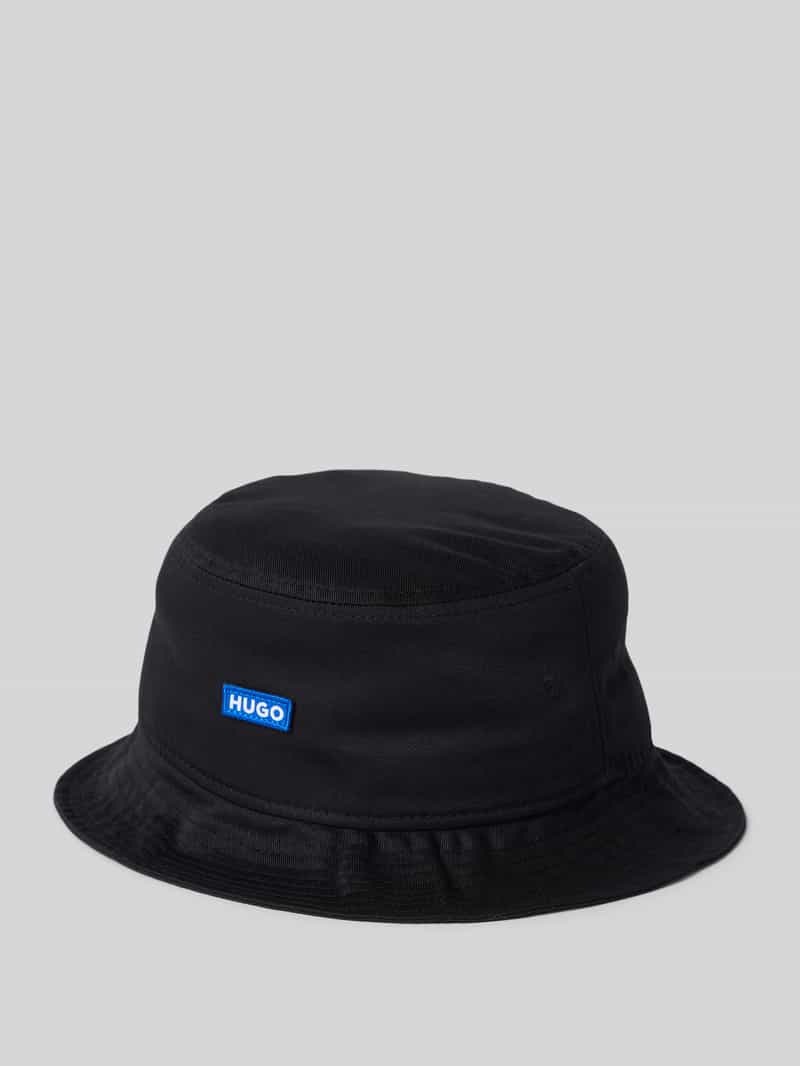 HUGO Blue Gyn Cotton-Twill Bucket Hat