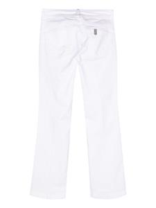 LIU JO low-rise bootcut jeans - Wit