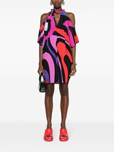 PUCCI Mini-jurk met abstracte print - Rood