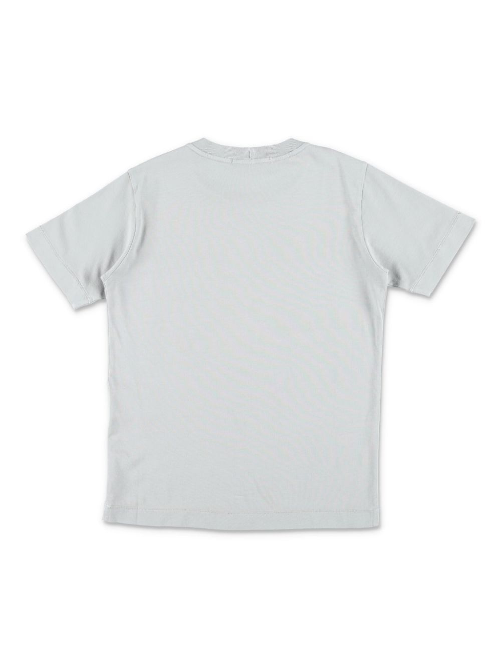 Stone Island Junior T-shirt met logopatch - Grijs