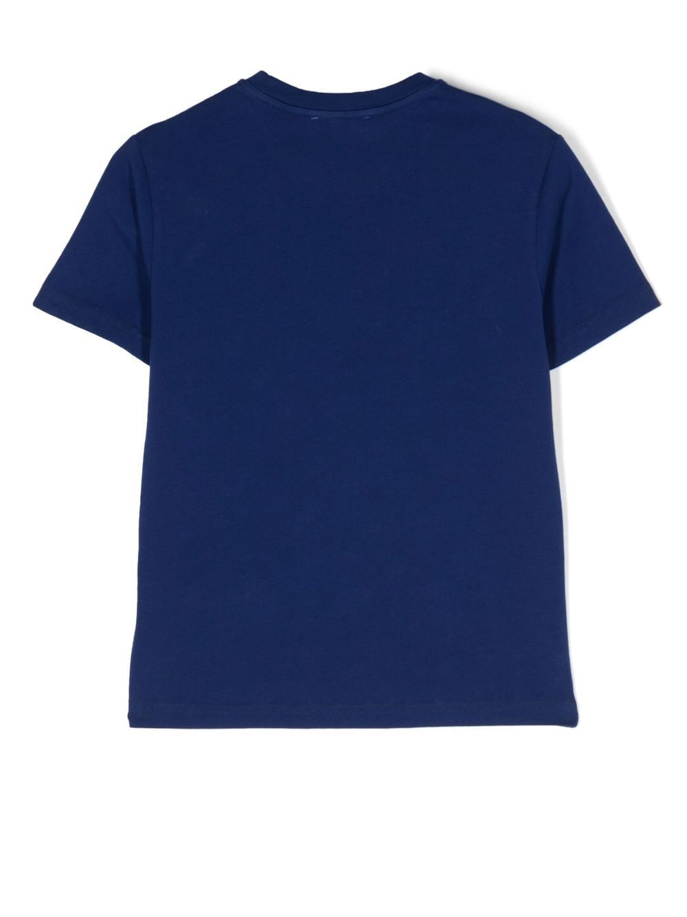 Dsquared2 Kids T-shirt met logo - Blauw