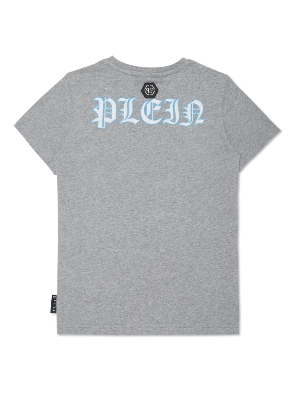 Philipp Plein Skully Gang cotton T-shirt - Grijs