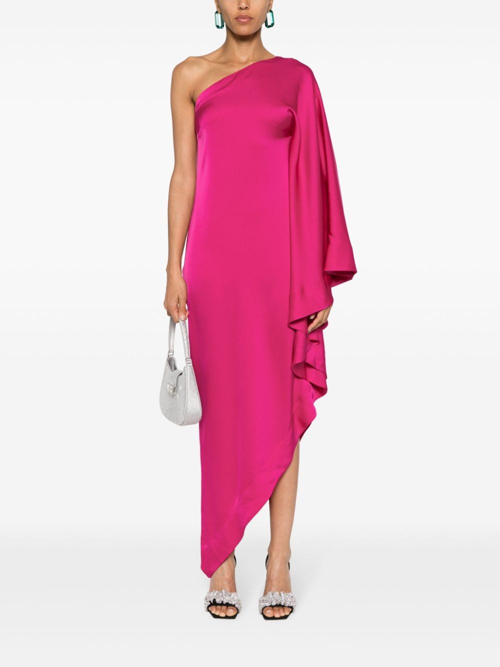 Alexandre Vauthier asymmetric-design dress - Roze