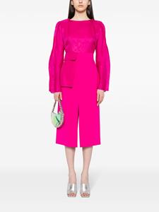 Stine Goya SGFelicity silk pencil dress - Roze